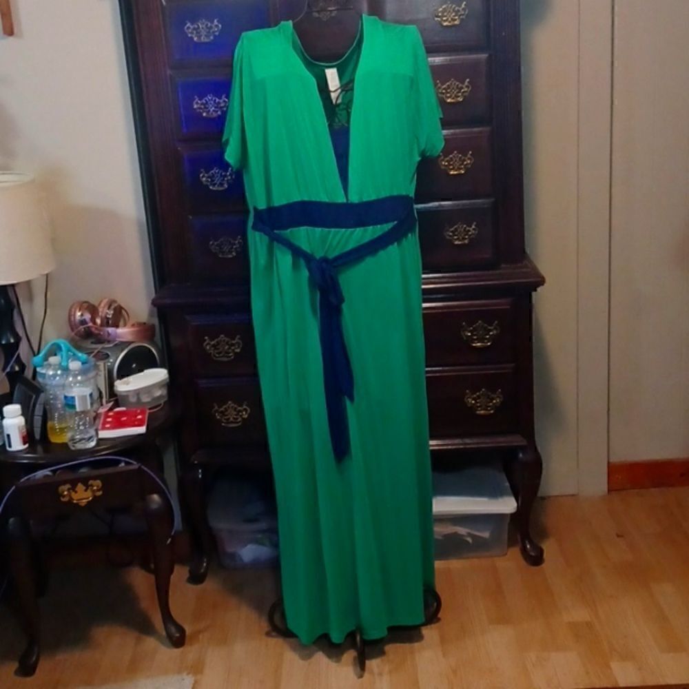 Avon Green Dress  